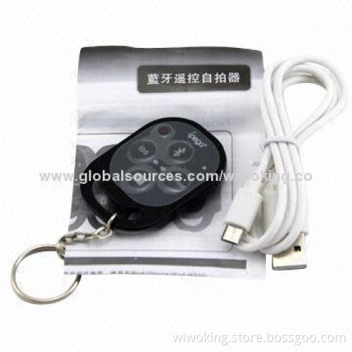 Bluetooth Remote Controls, Self-timer for iPhone and Samsung Smartphones, 130mAh Battery Capacity